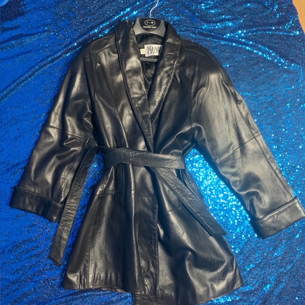 Leather Coat
